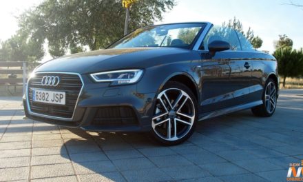 Al volante del Audi A3 Cabrio 2016