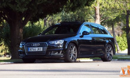 Al volante del Audi A4 Avant 2016