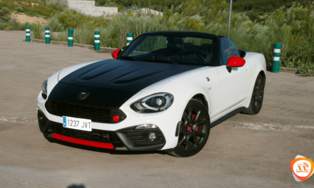Al volante del Abarth 124 Spider 2018