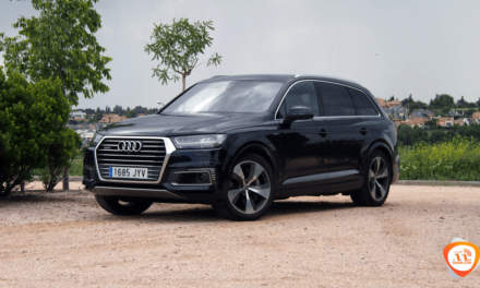 Al volante del Audi Q7 e-tron 2018