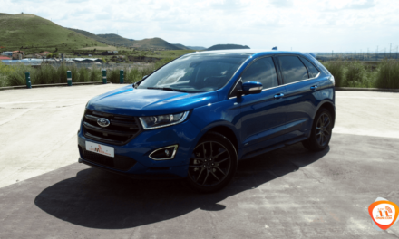 Al volante del Ford Edge ST-Line 2018