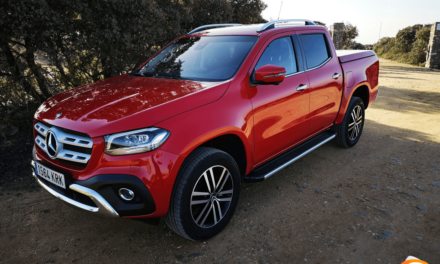 Al volante del Mercedes-Benz Clase X 2019