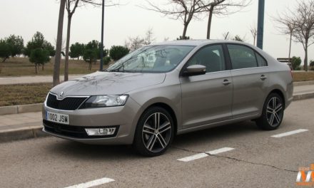Al volante del Skoda Rapid 2017