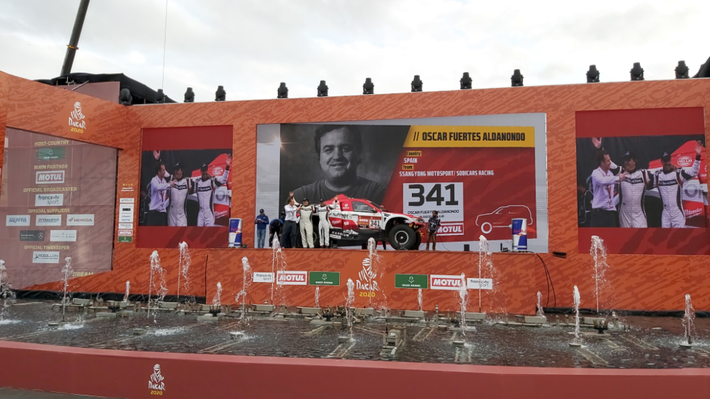 Oscar Fuertes llega tras superar una odisea personal al Dakar 2020