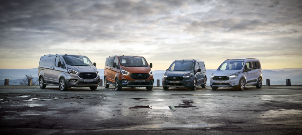 Ford anuncia nuevas y variantes de Transit Trail y Tourneo Active