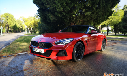 Al volante del BMW Z4 2020