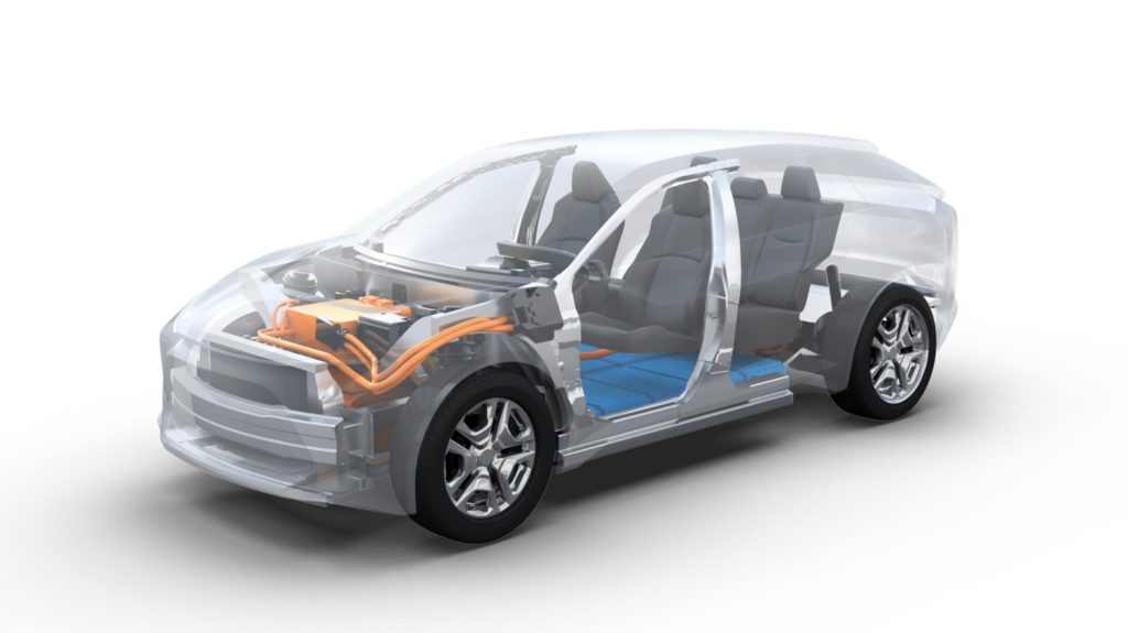 Plataforma BEV Subaru
