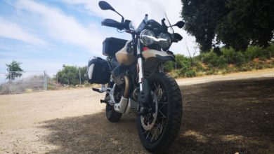 Rodando con la Moto Guzzi V85 TT Travel 2021