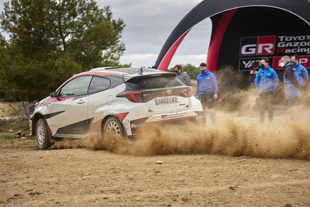 Los pilotos del Toyota Gazoo Racing Iberian CUP prueba el potencial del GR Yaris RZ