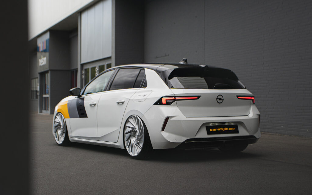 El nuevo Opel Astra Híbrido Enchufable como ‘show car’ de XS
