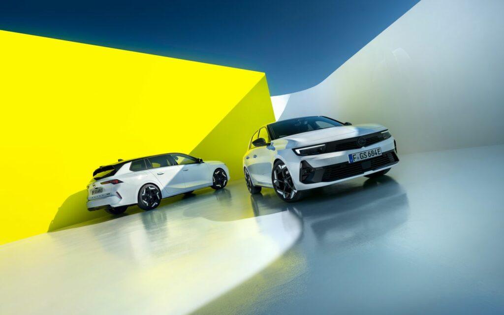 Opel desvela los nuevos Astra GSe y Astra Sports Tourer GSe