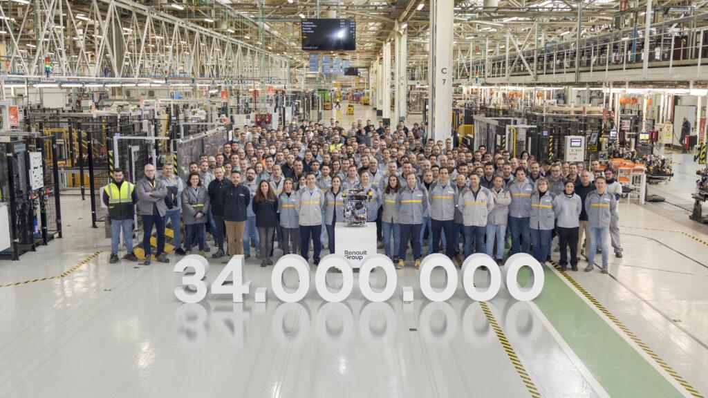34 millones de motores fabricados por Renault en Valladolid