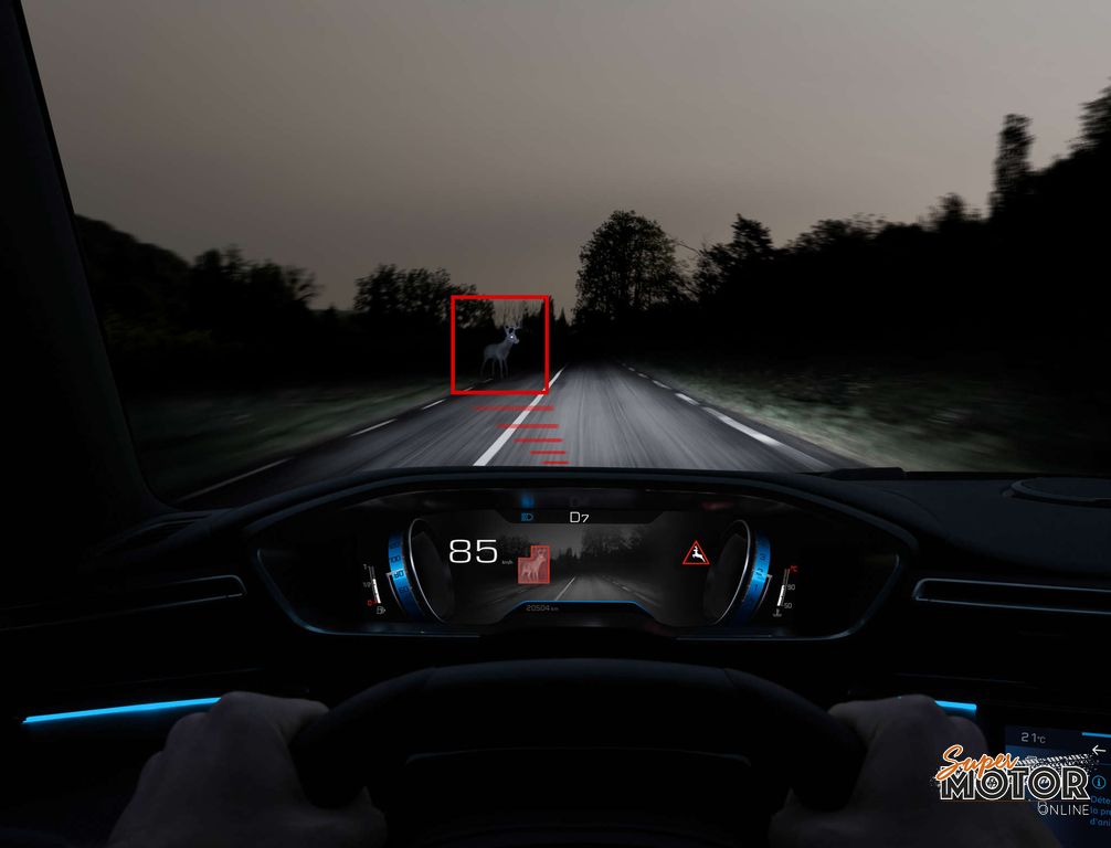 Tecnología Night Vision de Peugeot