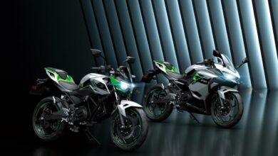 Los modelos Kawasaki Ninja y Z EV inician una nueva era
