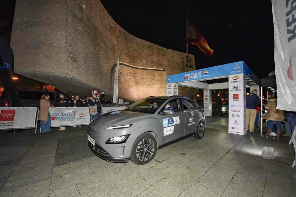 Hyundai Motor España Impulsa la Movilidad Sostenible en el Eco Rallye Repsol de Madrid 2023