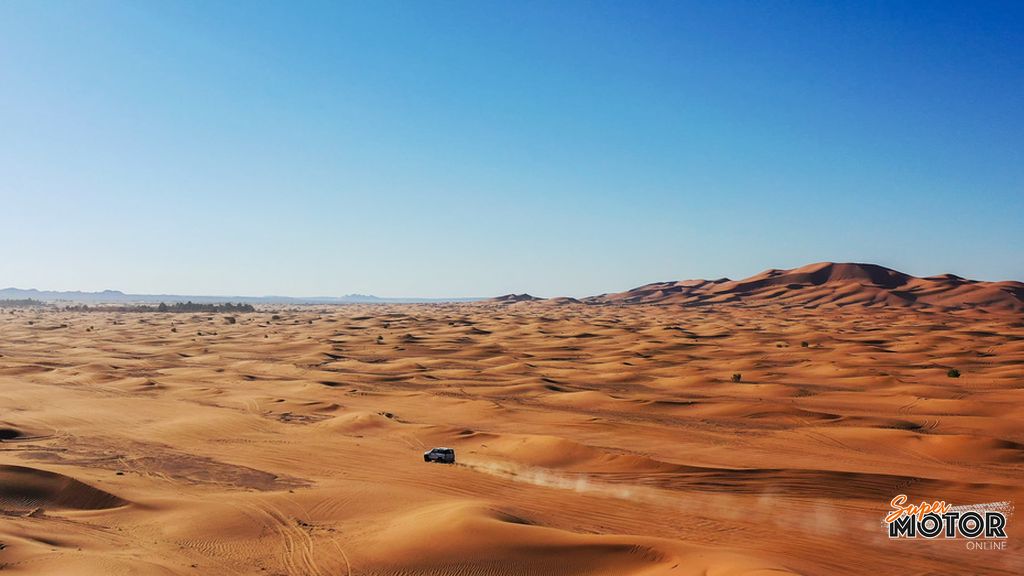 La competición de Rallies Defender debuta en el Desierto de Marruecos