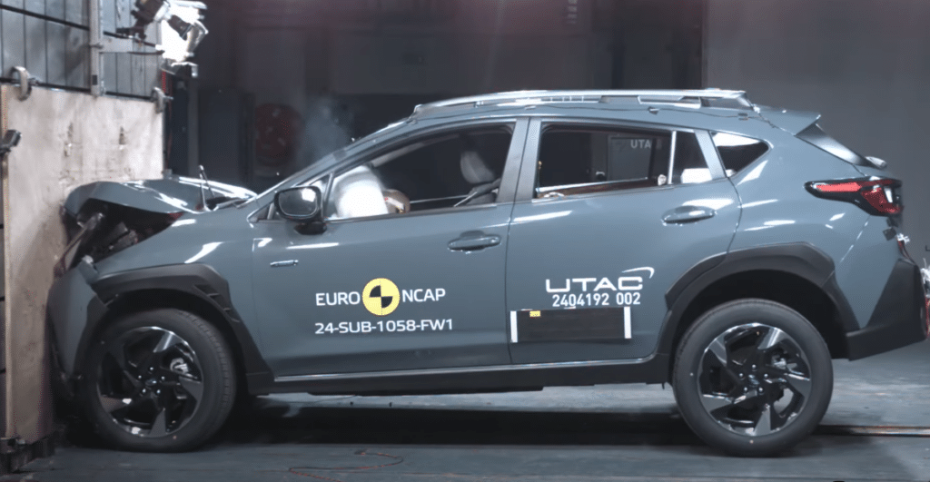 Subaru Crosstrek: cinco estrellas Euro NCAP