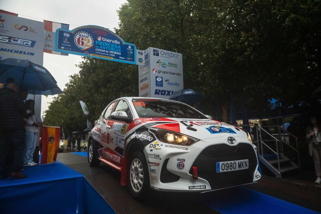 Kobe Motorsport debuta con el Toyota Yaris Rally5 Kit en el Rally Princesa de Asturias