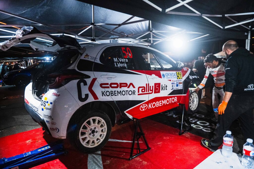 Kobe Motorsport debuta con el Toyota Yaris Rally5 Kit en el Rally Princesa de Asturias
