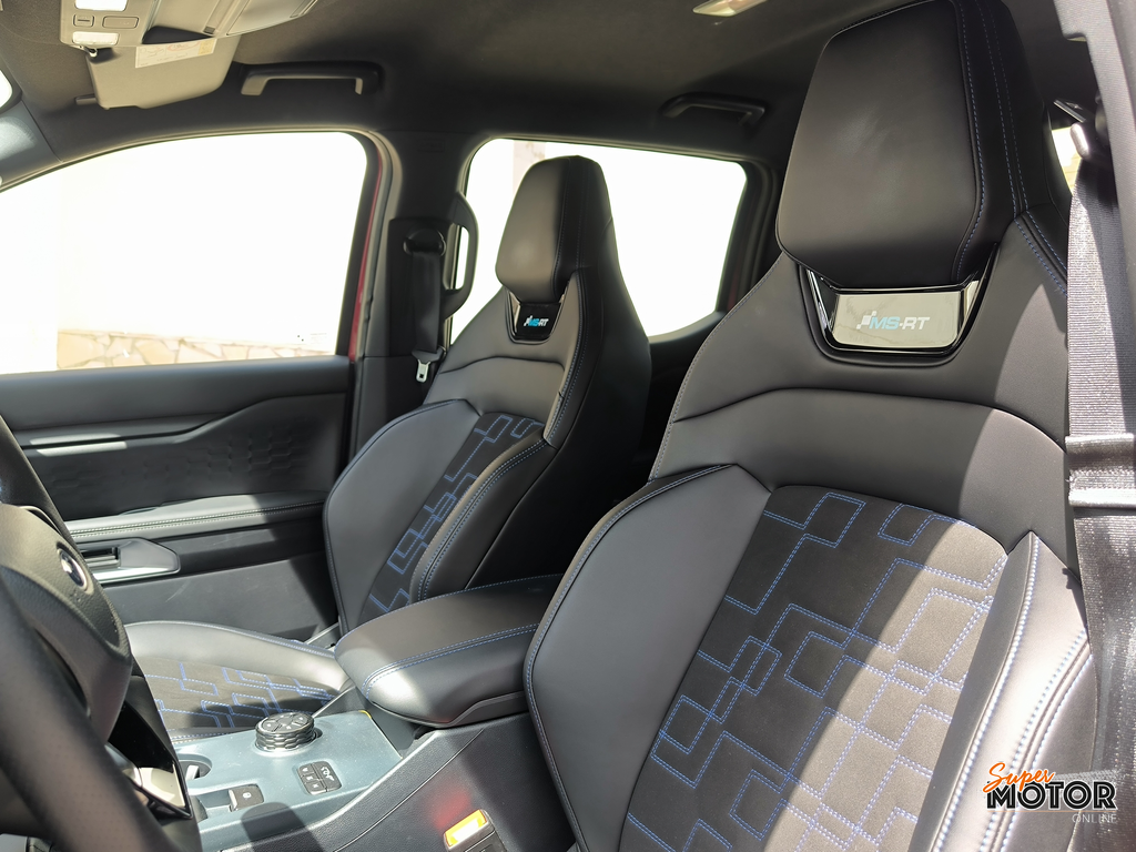 Al volante del Ford Ranger MS-RT Diesel 2026