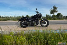Rodando con la Macbor Rockster 410 2026